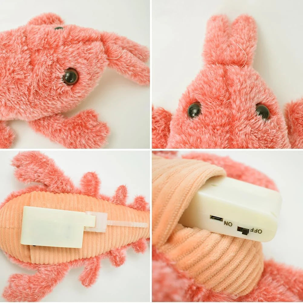 Shunmaii UltraInteractiveMotion Jumping Dog Plush Toy For Medium Breeds Teething