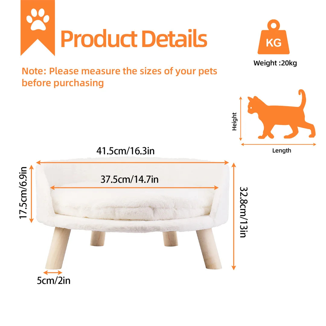 Guangdong UltraLuxurious Plush Cat Bed Nesting Chair Featuring Waterproof Cushioning