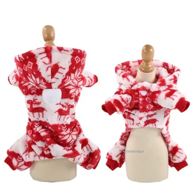 Guangdong Christmas Dog Costume Antlers Hoodie For Small Dogs