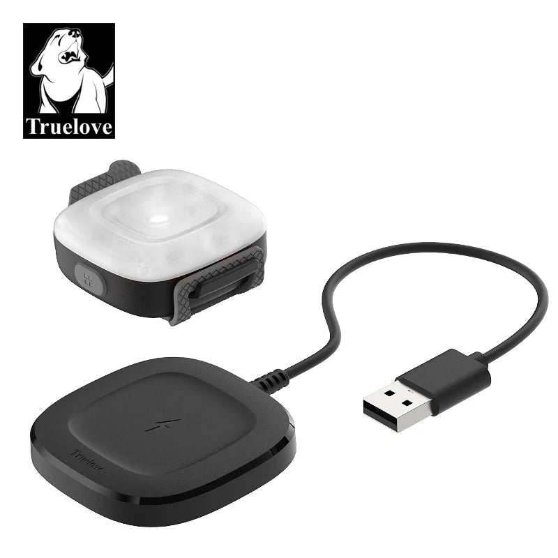 Truelove Pet Night LED TLD19102 Navigation Light Safe and Comfortable Wireless Charging Wear Ropes, Seat Belts Dog Accessories