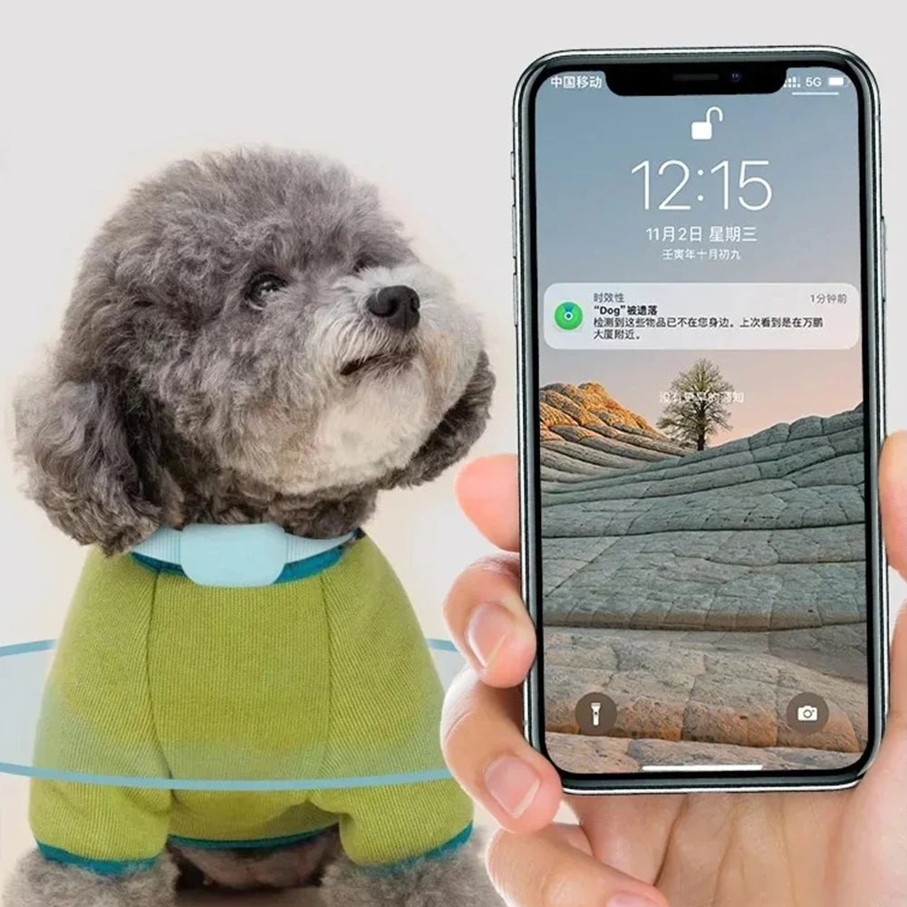 MOJOYCE Pet GPS Tracker With Adjustable Collar For Pets