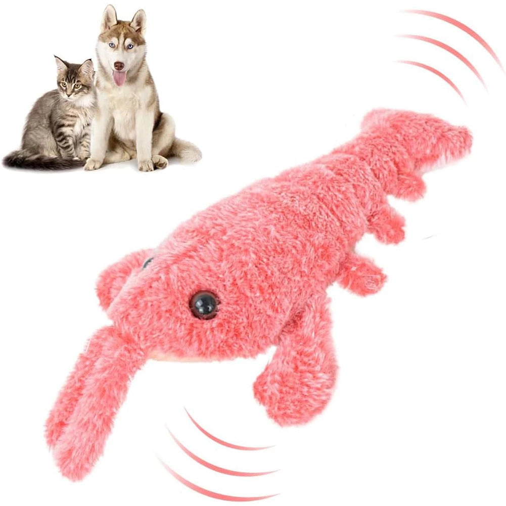 Shunmaii UltraInteractiveMotion Jumping Dog Plush Toy For Medium Breeds Teething