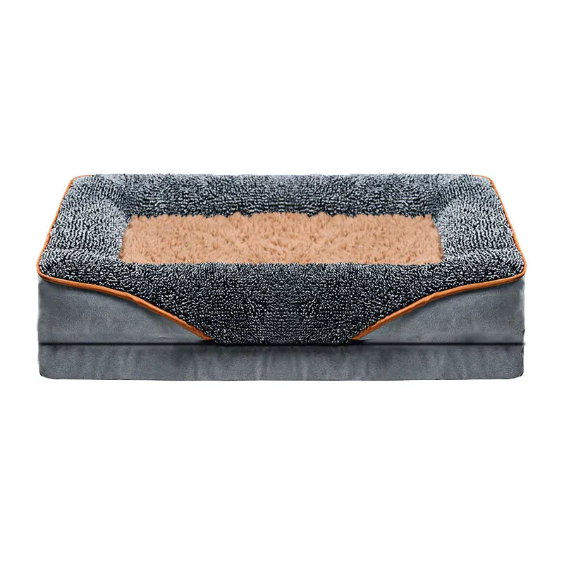 Oversized Removable Washable Dog Bed With Raised Edges