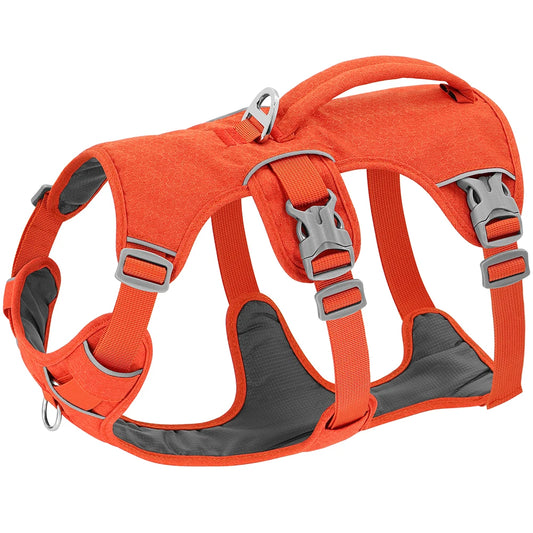 Nylon Reflective Dog Harness With Adjustable Strap And Handle