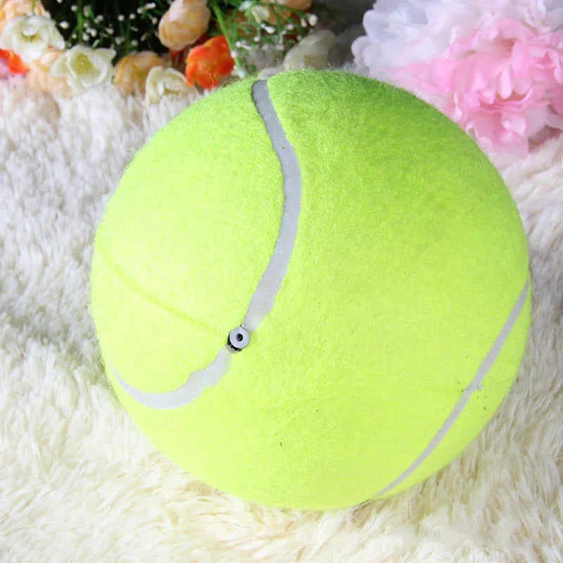 Shunmaii UltraDurable IndustrialStrength AllTerrain Tennis Ball Dog Chew Toy Outdoor