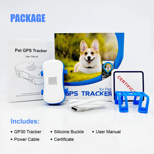 WANWAYTECH 4G Pet GPS Tracker With App Live Tracking