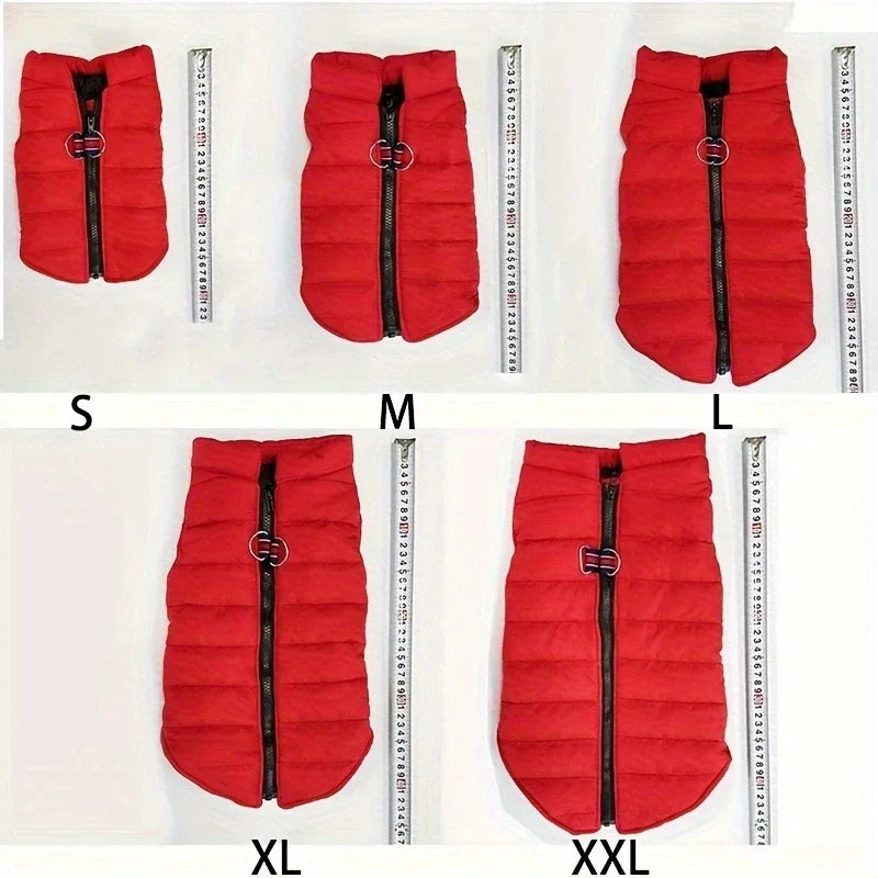 Winter Warm Dog Coat Windproof Jacket