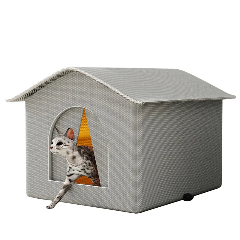 Outdoor Waterproof Pet Cave Bed For Small Dogs And Cats