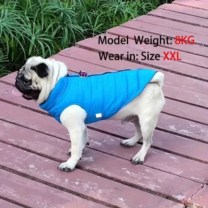 Winter Warm Dog Coat Windproof Jacket
