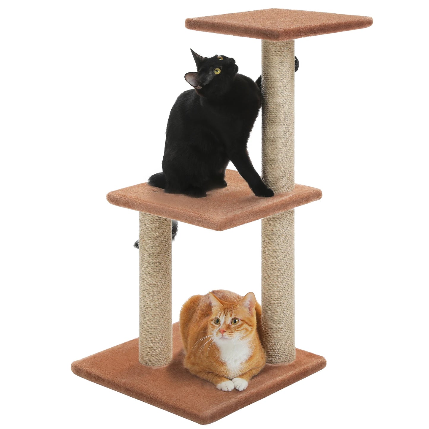 PAWZ Road Cat Tree Tower With Scratching Posts Hammock