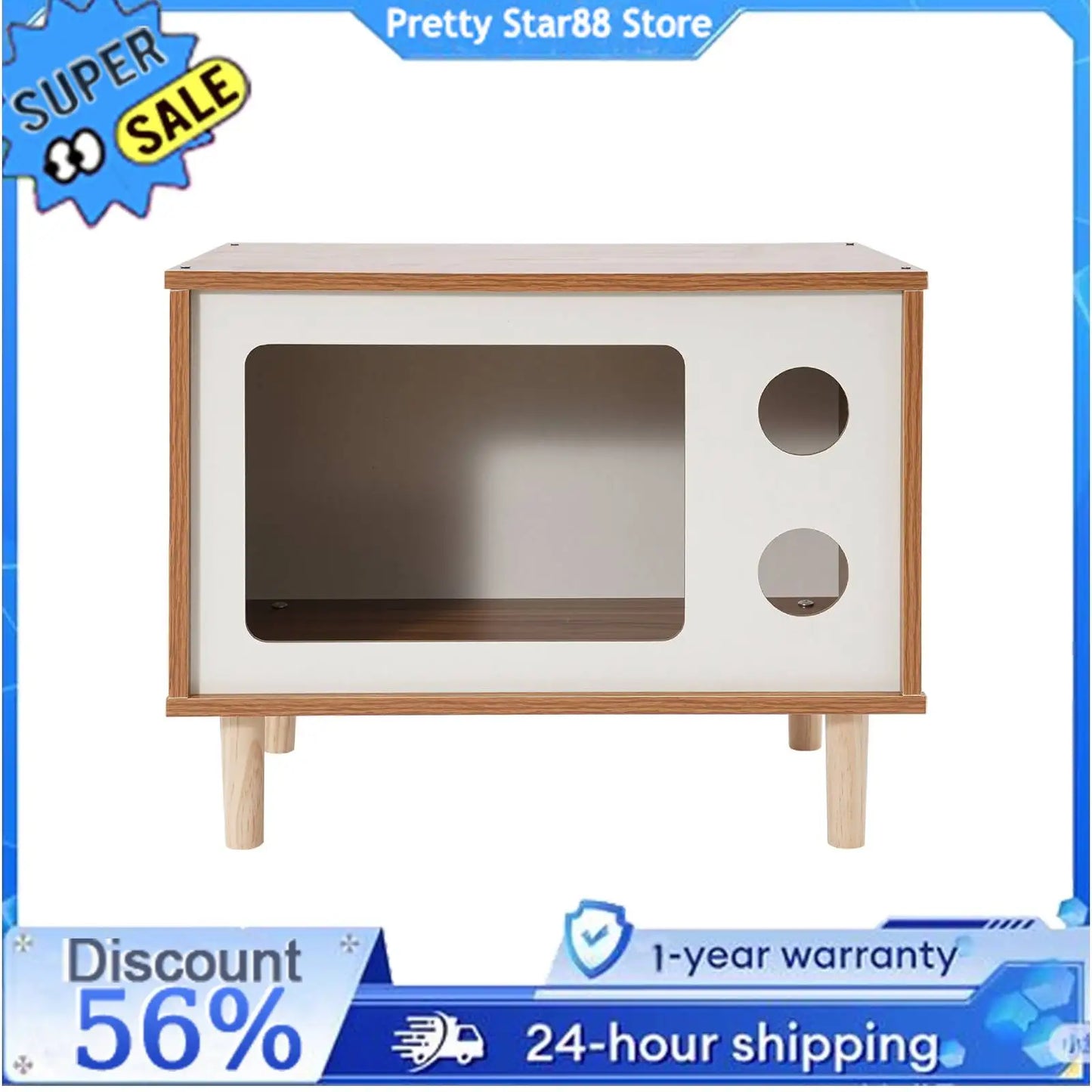 Sichuan TV Shaped Wear Resistant Cat Bed Indoor Shelter