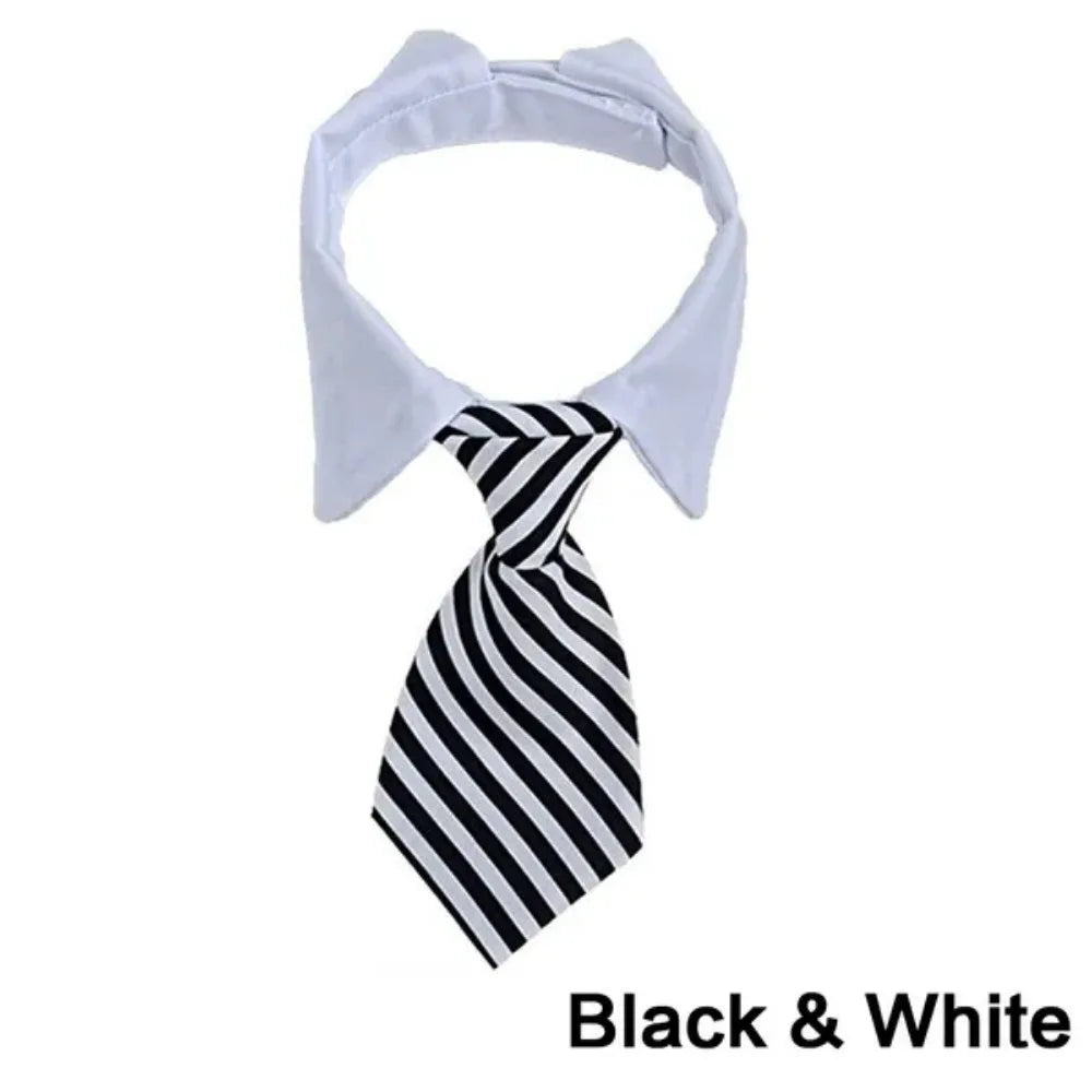 Pet Puppy  Bow Tie Necktie,  Adjustable Pet Neck Tie Costume Formal Dog Collar for Small Dogs and Cats Puppy Ties