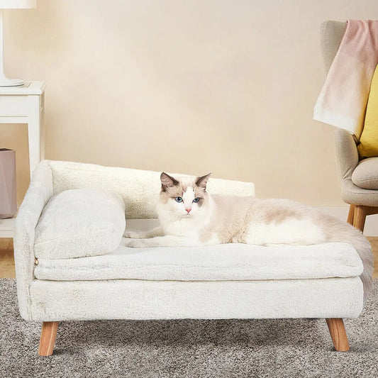 Guangdong Elevated Pet Bed With Solid Wood Legs