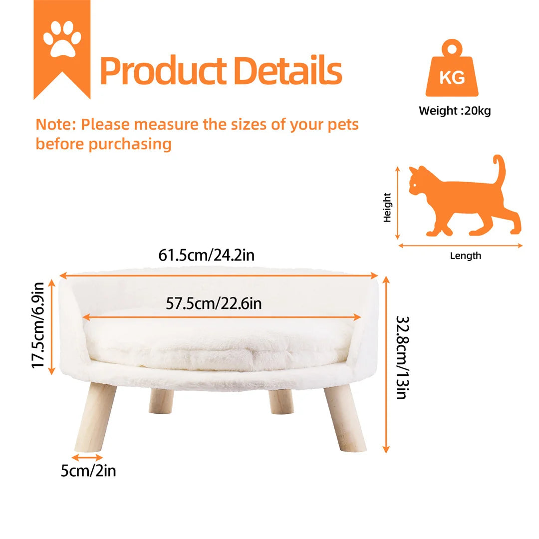 Guangdong UltraLuxurious Plush Cat Bed Nesting Chair Featuring Waterproof Cushioning