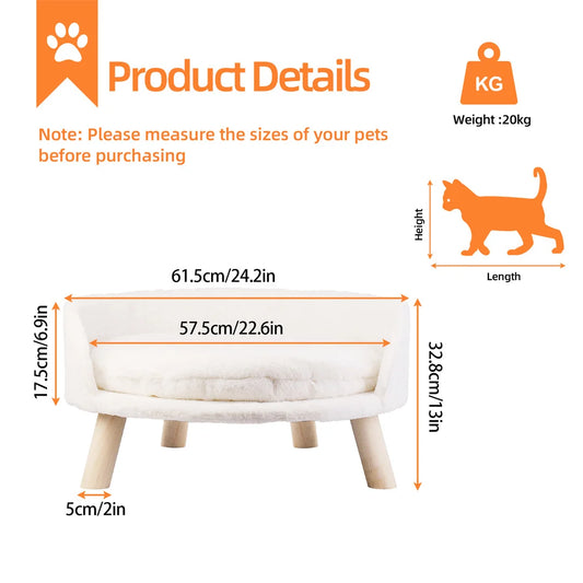 Guangdong UltraLuxurious Plush Cat Bed Nesting Chair Featuring Waterproof Cushioning