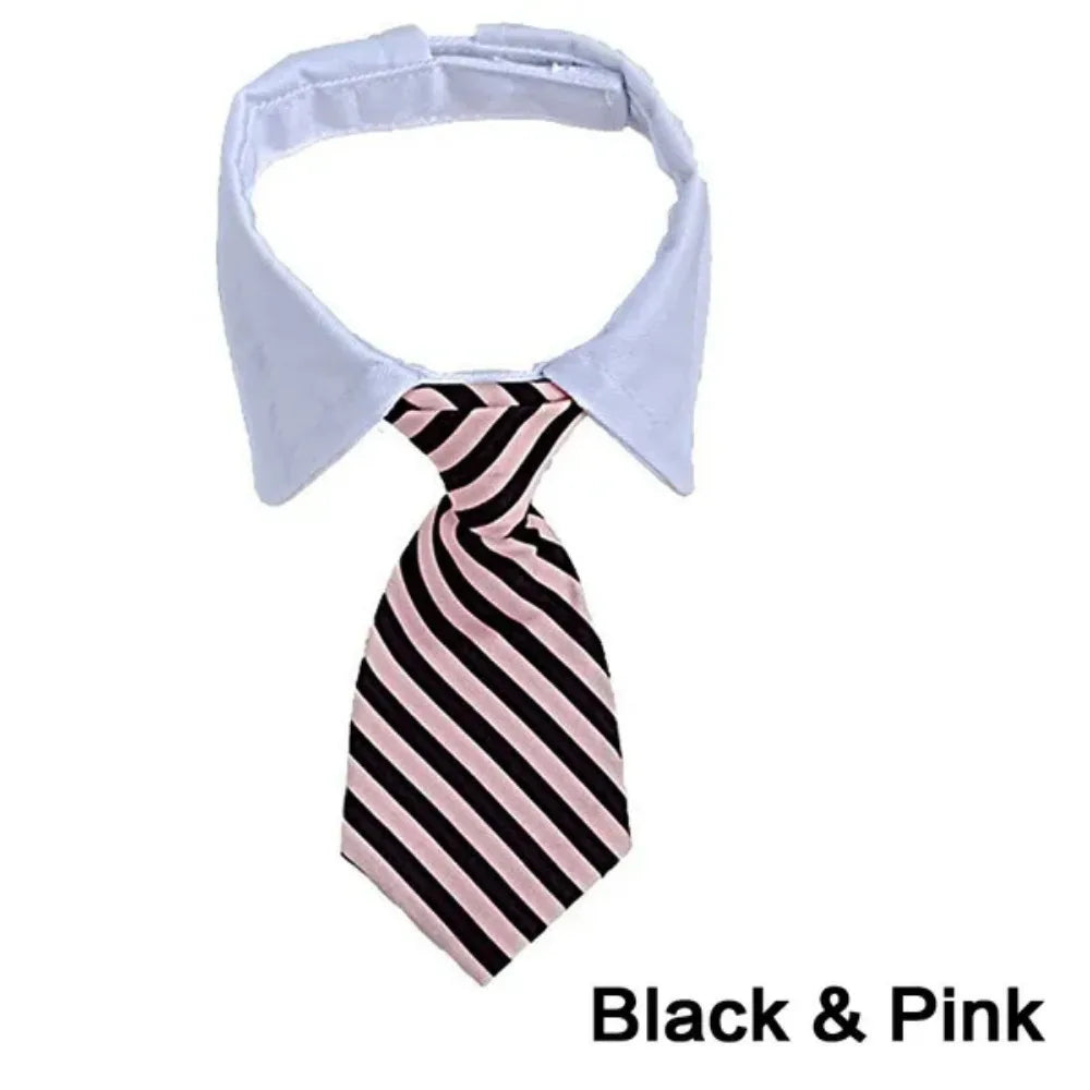 Pet Puppy  Bow Tie Necktie,  Adjustable Pet Neck Tie Costume Formal Dog Collar for Small Dogs and Cats Puppy Ties