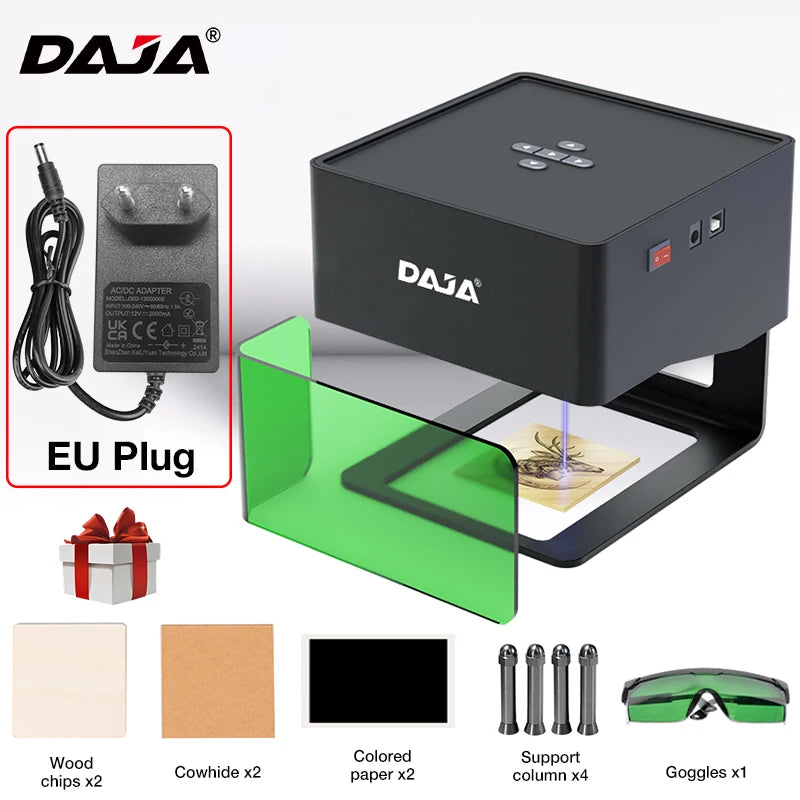 DAJA DJ6 Mini Portable Laser Engraver Bluetooth CNC