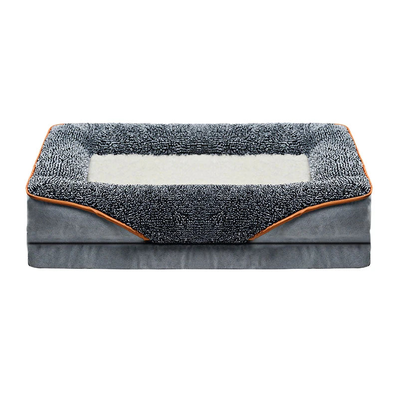 Oversized Removable Washable Dog Bed With Raised Edges