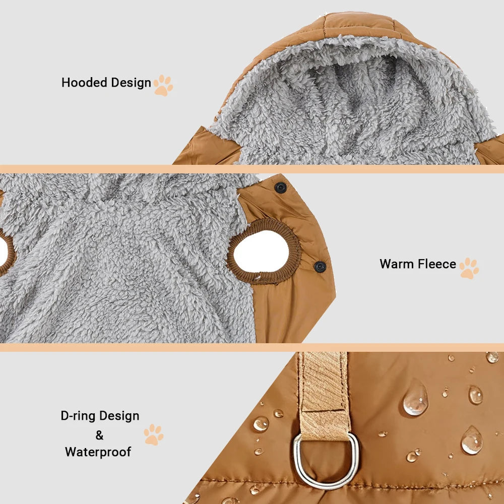Holapet Warm Cats Hoodie Coat For Pets