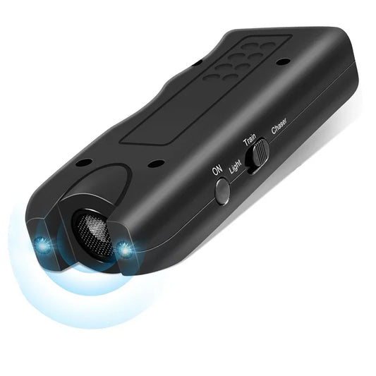 Dog Ultrasonic Bark Deterrent Training Device With LED Light