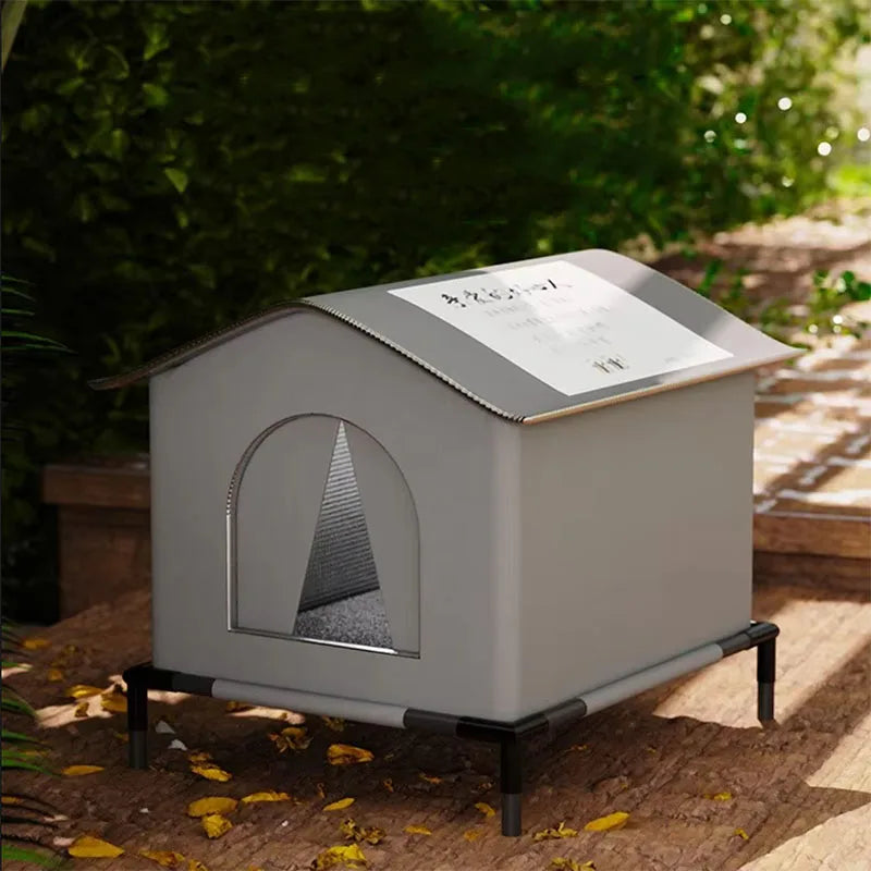 Outdoor Waterproof Pet Cave Bed For Small Dogs And Cats
