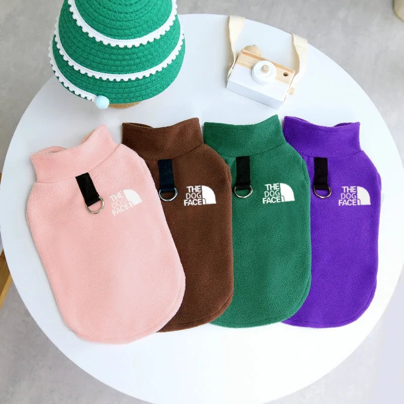 Sichuan Fleece Winter Dog Sweater For Small Breeds