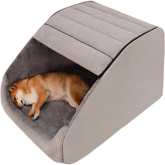 Extra Large Dog Bed Featuring EnhancedUltraSoft MemoryFoam Cushion And NonSlippery