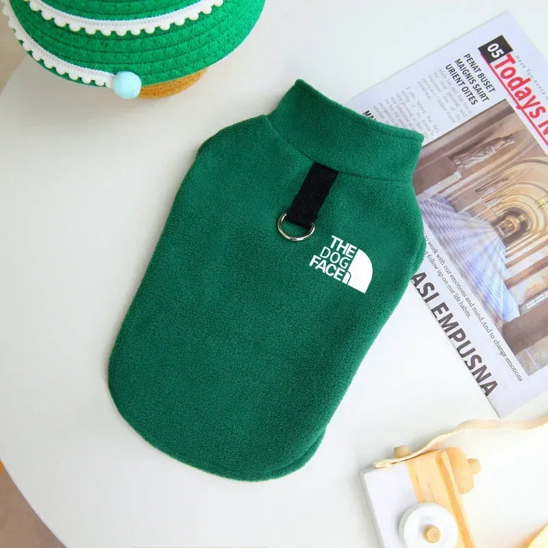 Sichuan Autumn Winter Fleece Dog Sweater For Small Dogs