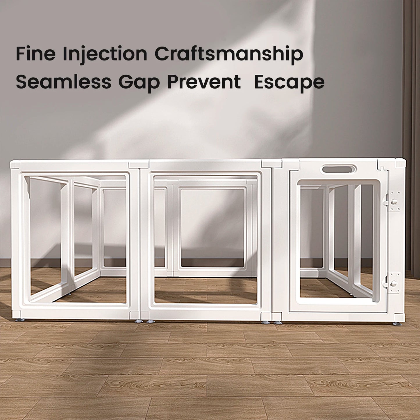 Dog Door Clear Playpen Fence for Small and Medium Dogs