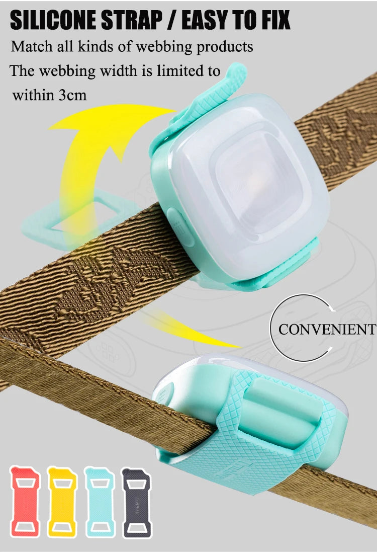 Truelove Pet Night LED TLD19102 Navigation Light Safe and Comfortable Wireless Charging Wear Ropes, Seat Belts Dog Accessories