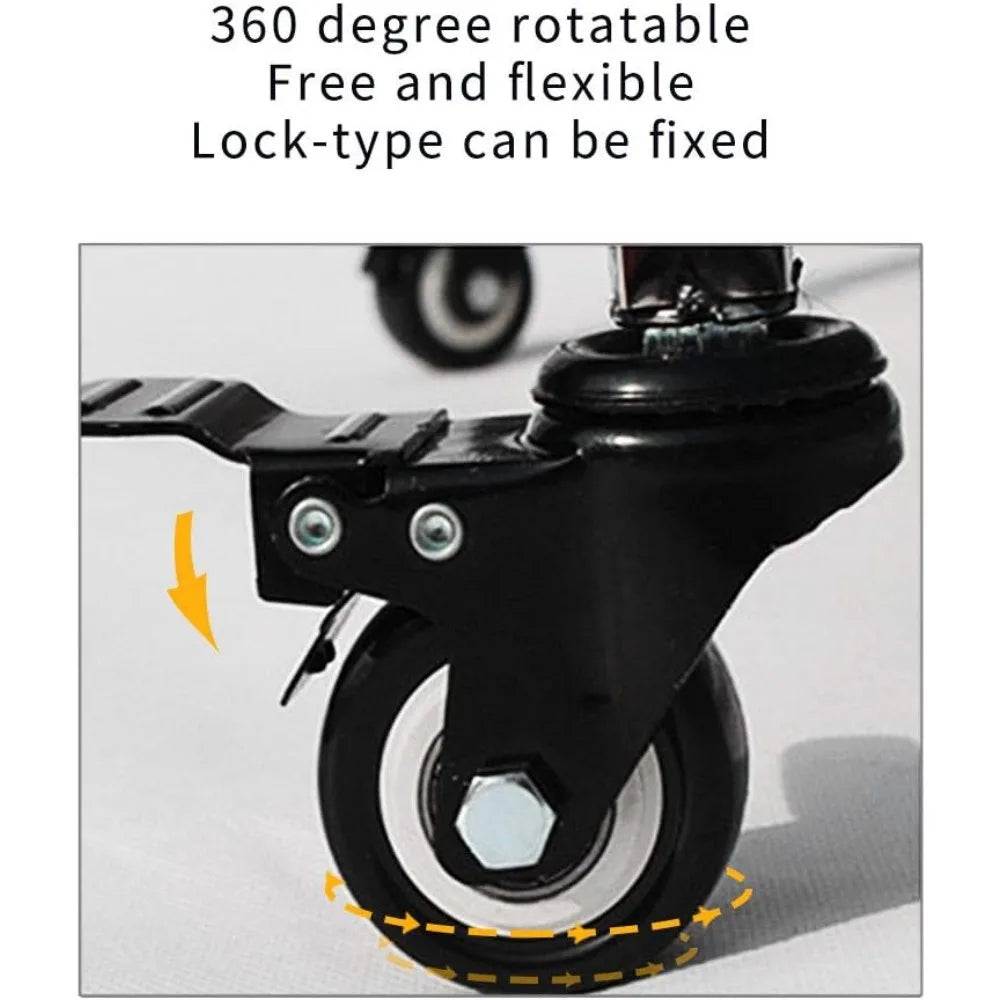 Heavy Duty Dog Cage Metal Kennel and Crate for Medium and Large Dogs, Pet Playpen with Four Wheels,Easy to Install,46 inch,Blac