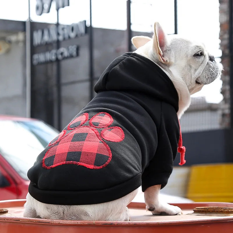 Dog Hoodie Pet Clothes Sweaters with Hat for Small Medium Large Dogs Winter Fleece Dog Coat for Golden retriever dog costume