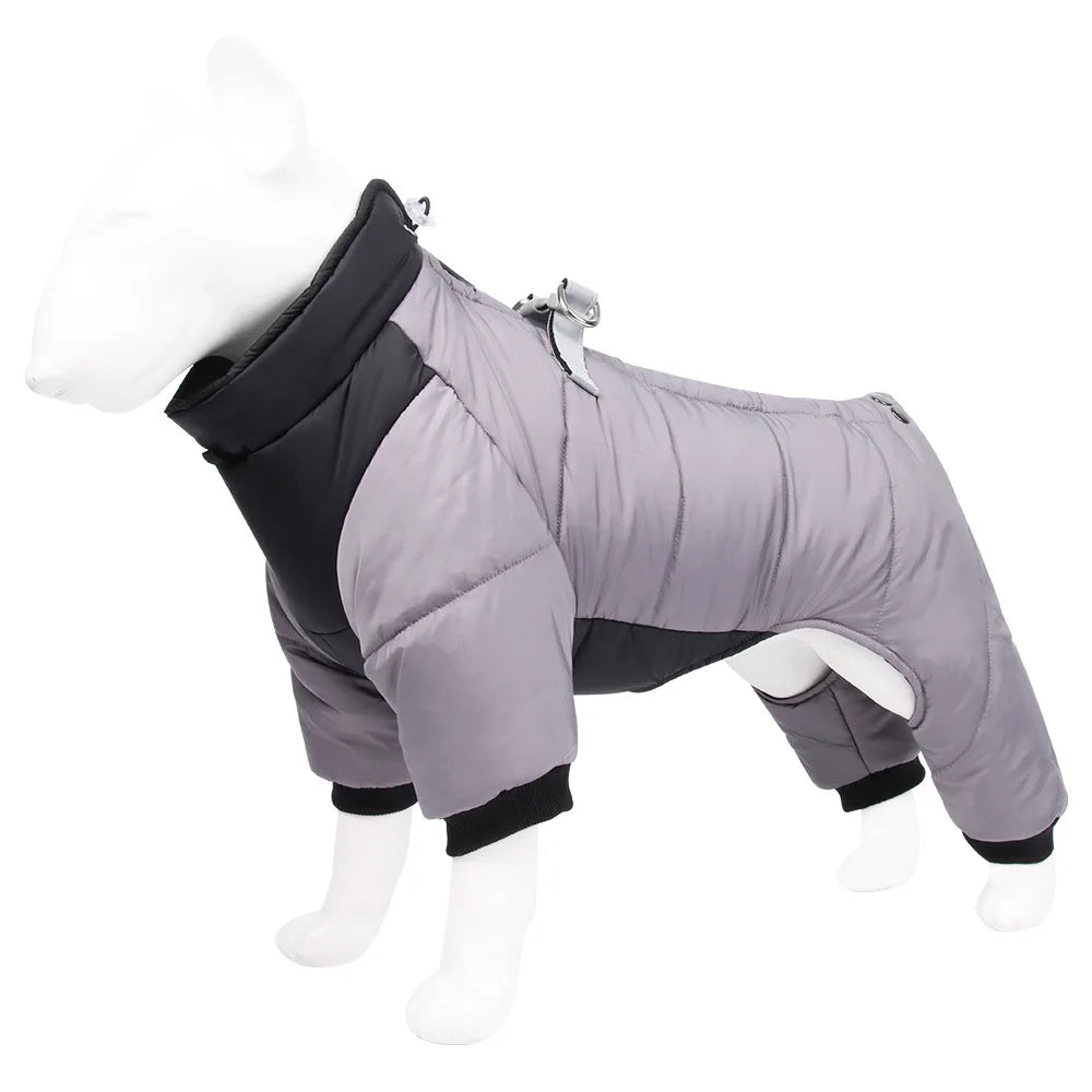 CN Zhejiang Cotton-Padded Dog Winter Coat Windproof
