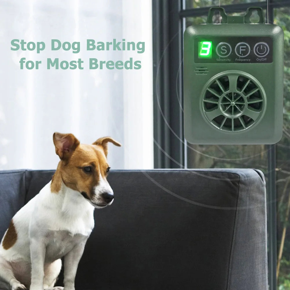 VAKIND Ultrasonic Rechargeable Anti Barking Deterrent For Dogs