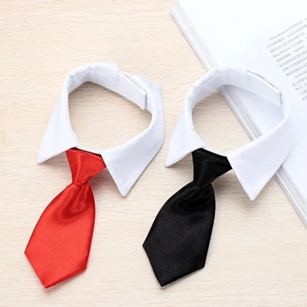 Pet Puppy  Bow Tie Necktie,  Adjustable Pet Neck Tie Costume Formal Dog Collar for Small Dogs and Cats Puppy Ties