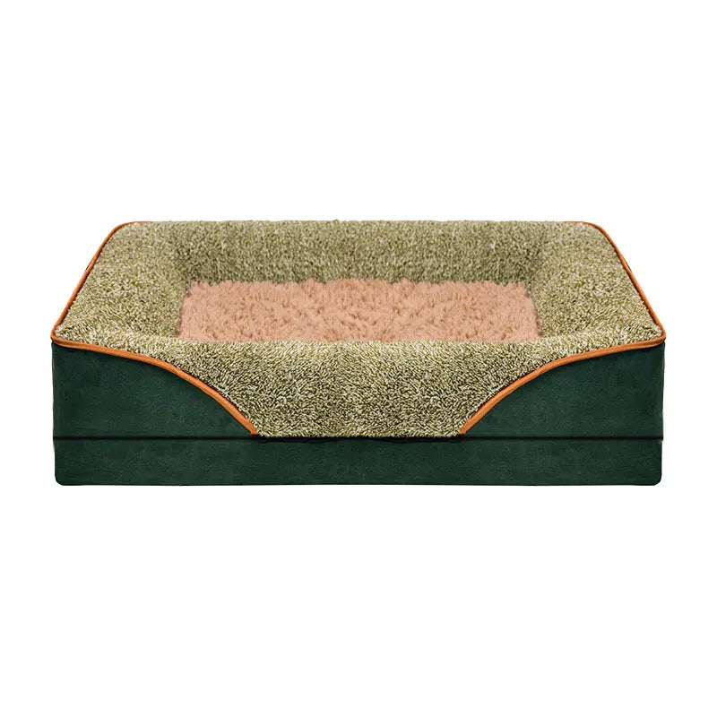 Oversized Removable Washable Dog Bed With Raised Edges