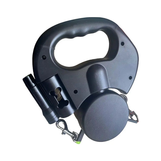 Alloet Double Headed Traction Rope Retractable Dog Leash with LED Light