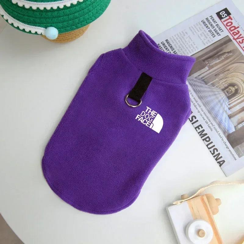 Sichuan Autumn Winter Fleece Dog Sweater Coat for Small Dogs