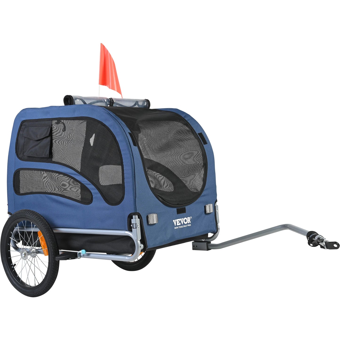 SucceBuy Dog Bike Trailer Carrier For Travel And Adventures