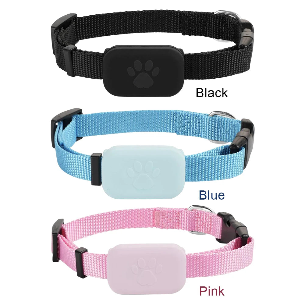 APWIKOGER Pet GPS Tracker With Adjustable Collar For Dogs And Cats Smart Pet Locator