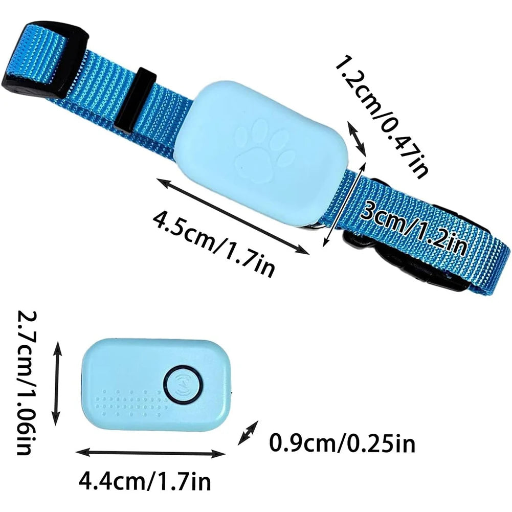 MOJOYCE Pet GPS Tracker With Adjustable Collar For Pets