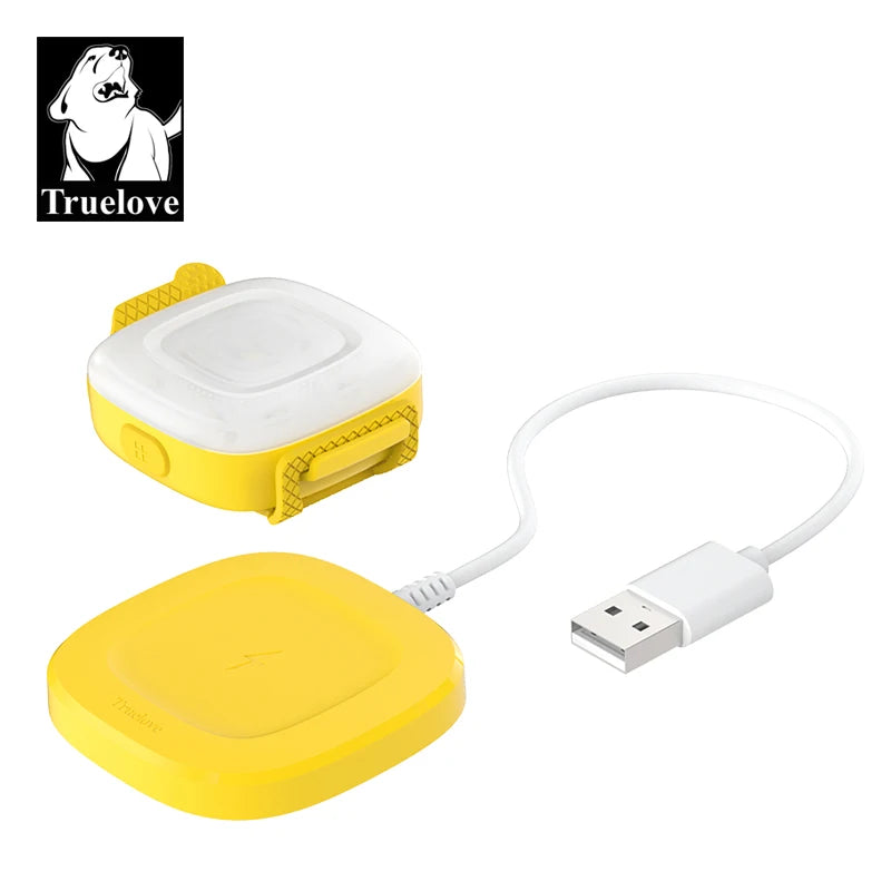 Truelove Pet Night LED TLD19102 Navigation Light Safe and Comfortable Wireless Charging Wear Ropes, Seat Belts Dog Accessories