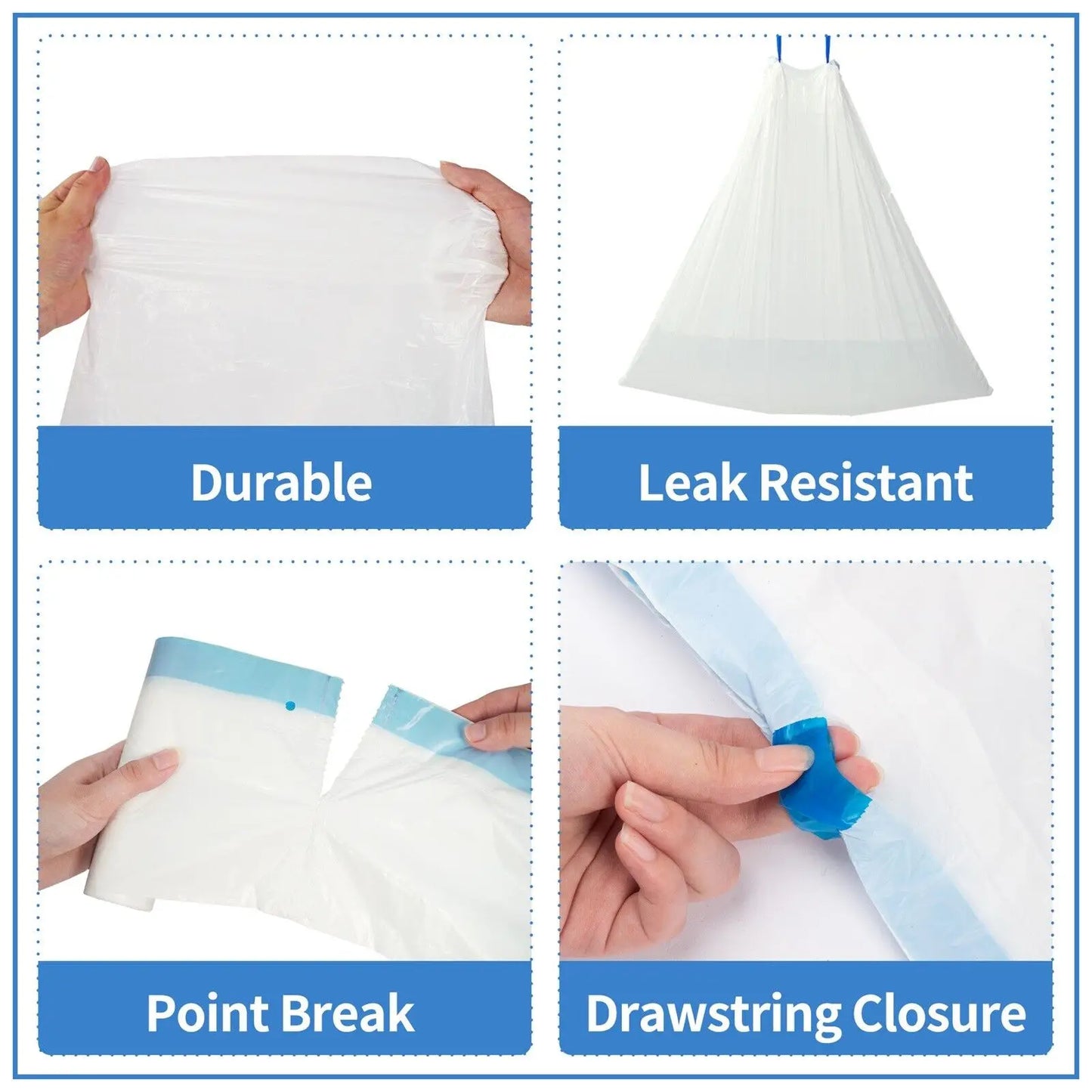 DOEL Self Cleaning Cat Litter Box Liners Poop Bags