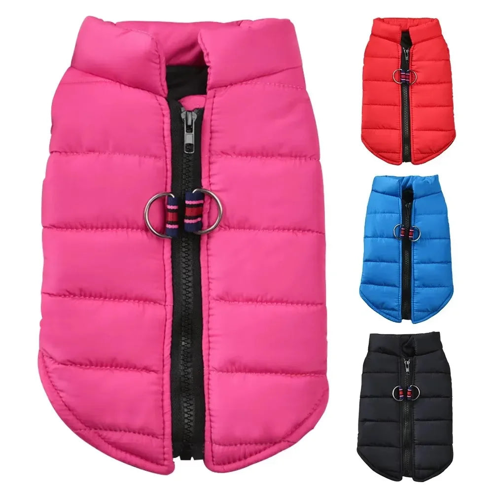 Winter Warm Dog Coat Windproof Jacket