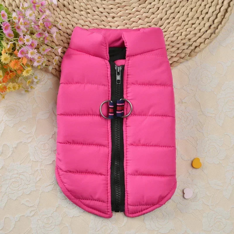 Winter Warm Dog Coat Windproof Jacket