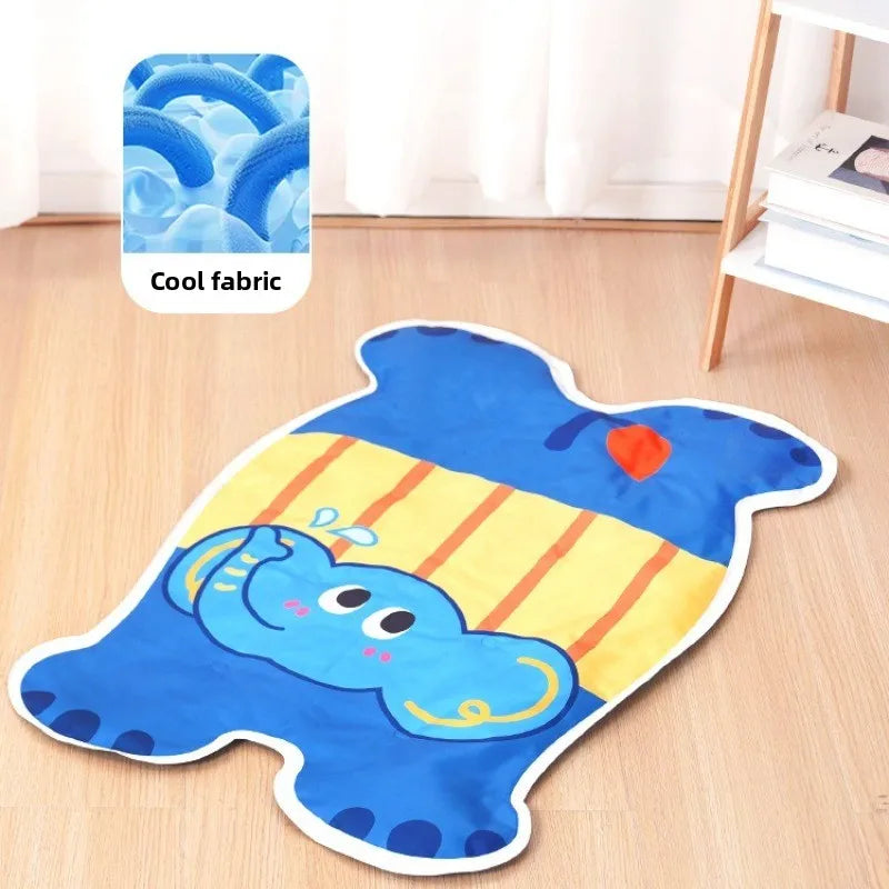 Pet Ice Pad Refreshing Cool Summer Dog CatCute Cartoon Easy To Wipe Gel Cat Litter Comfortable Skin-friendly Cool Sleeping Mat