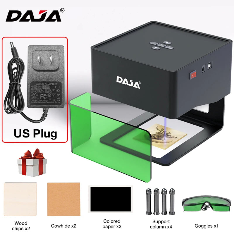 DAJA DJ6 Mini Portable Laser Engraver Bluetooth CNC