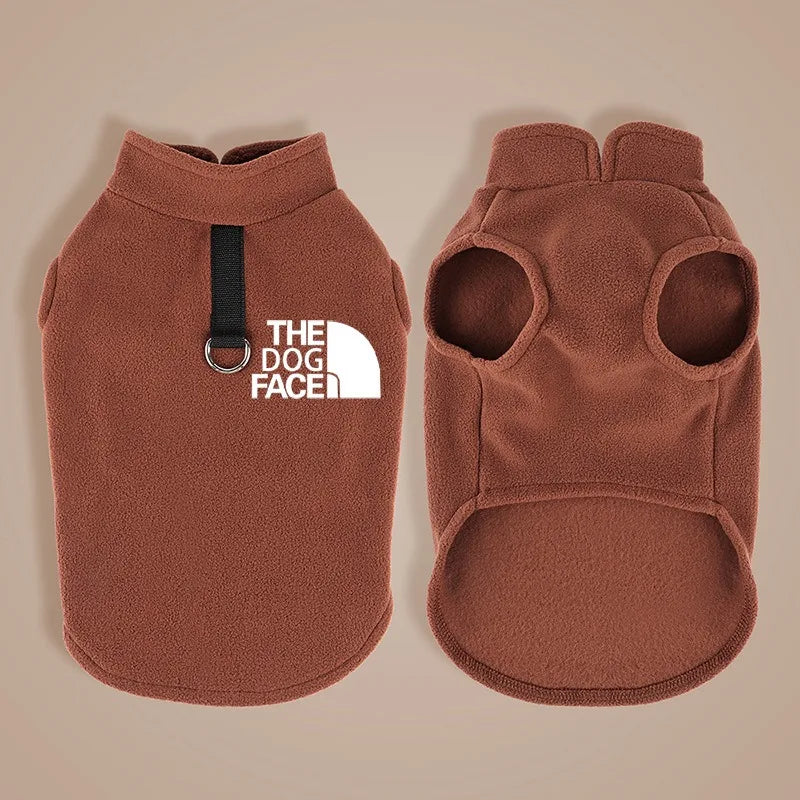 Sichuan CN Fleece Dog Sweater Coat For Small Breeds