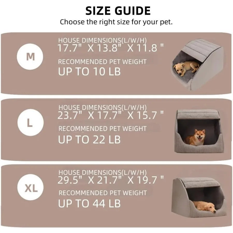 Extra Large Dog Bed Featuring EnhancedUltraSoft MemoryFoam Cushion And NonSlippery