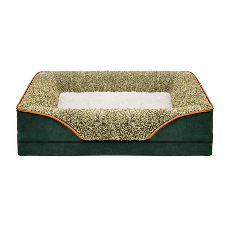 Oversized Removable Washable Dog Bed With Raised Edges